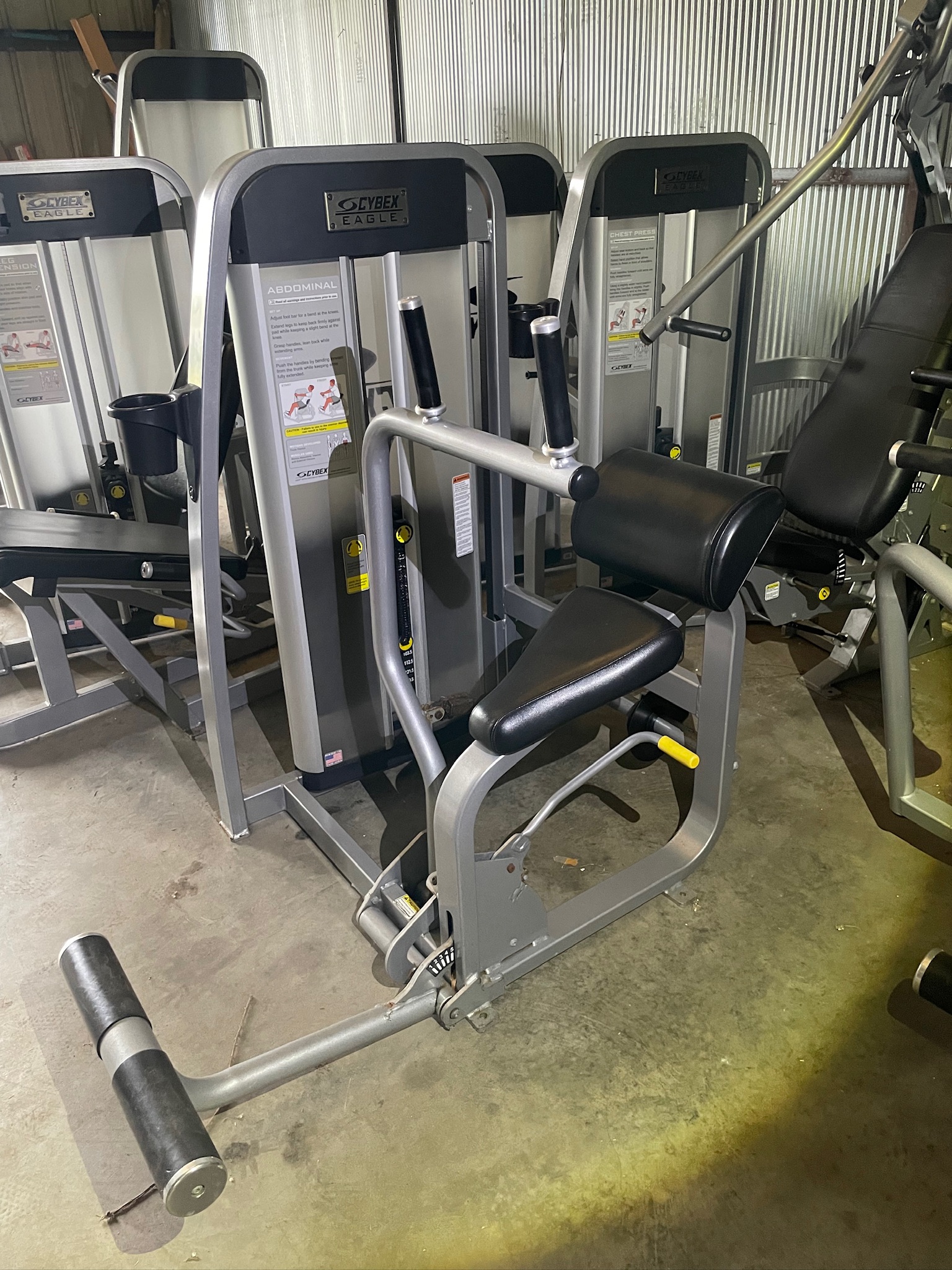 Cybex Eagle Abdominal Crunch