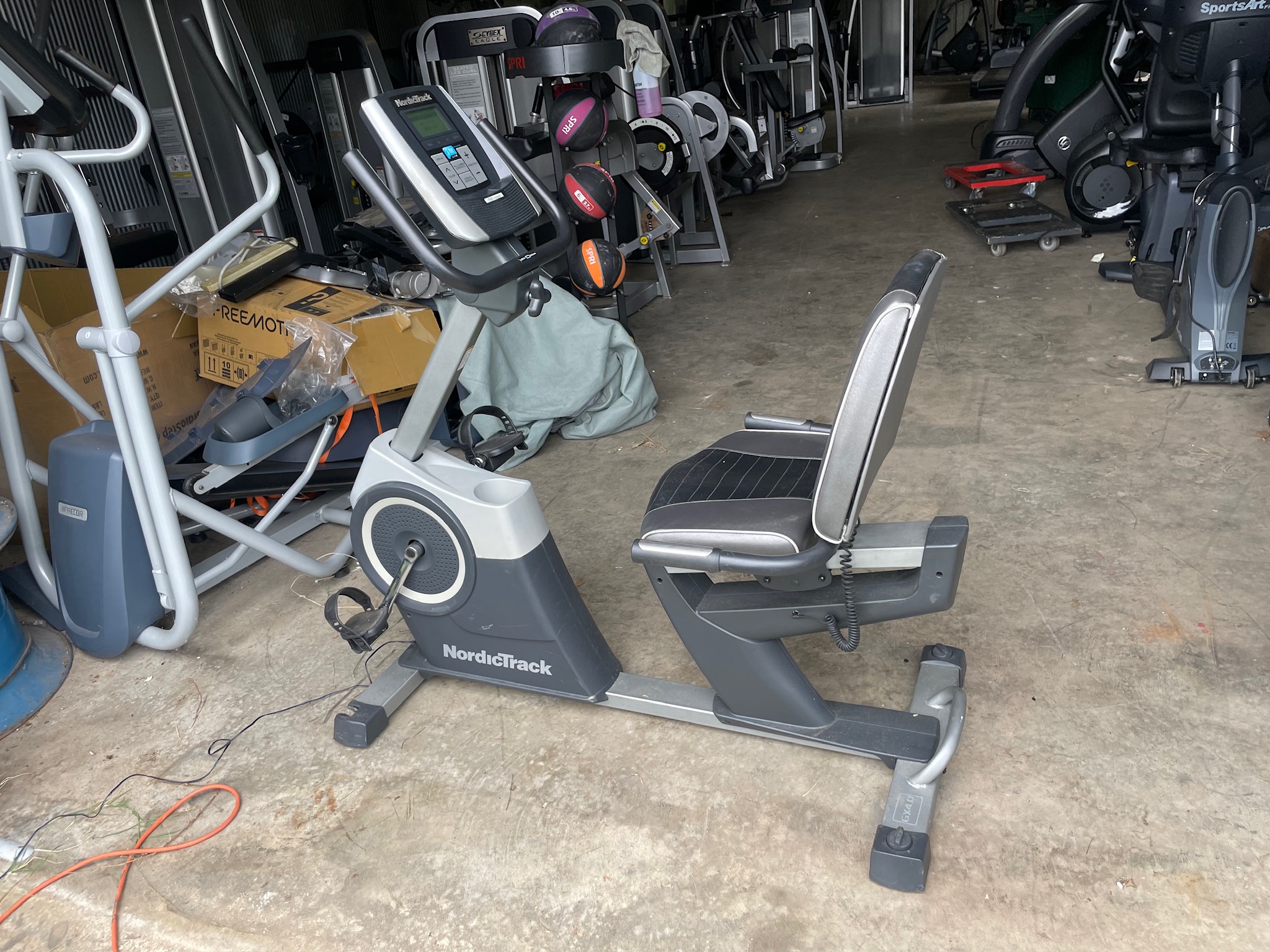 Nordic Track Recumbent Exercise